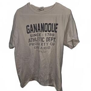 Gananoque Athletic Dept T-Shirt / Vintage Style / Size L / Excellent condition